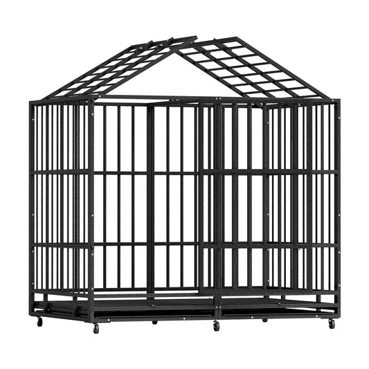 Fuzzy-Bird 53 Inches Heavy Duty Dog Cage