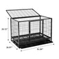 Fuzzy-Bird Heavy-Duty Wire Dog Cage L/XL/XXL